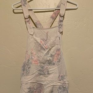 Obey Floral Overalls